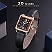 reloj para mujer para mujer Cuadrados Pequeños Delgado Claro Banda de Cuero Blanco Impermeable Moda Casual Simple Cuarzo Analógico Niñas Jóvenes Regalos reloj de Pulsera SKMEI Imagen de reloj para mujer para mujer Cuadrados Pequeños Delgado Claro Banda de Cuero Blanco Impermeable Moda Casual Simple Cuarzo Analógico Niñas Jóvenes Regalos reloj de Pulsera SKMEI