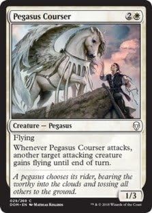 Pegasus Courser - Foil - Dominaria