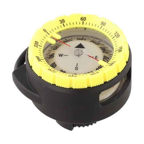 Boussole de plongée lumineuse avec fenêtre de lecture pour navigation à 50m