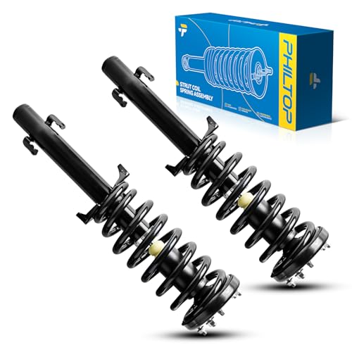 Image of PHILTOP Front Struts for Accord 2008 2009 2010 2011 2012, Shock Absorber Complete Suspension 172562L+172562R, Struts with Coil Spring Assemblies SAA748 2 Pcs