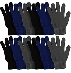 12 Pairs Black/Navy/Gray