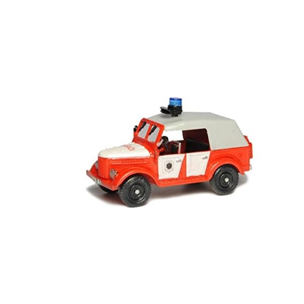 Modellbau Kunststoff Modellbausatz Russischer GAZ 69 Feuerwehr PKW SDV 1:87 H0 – Bild 3