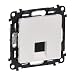 Produktbild LEGRAND, Valena Life RJ45-Steckdose, Datensteckdose, Kategorie 6 UTP, mit Abdeckplatte und Tragrahmen, 753142