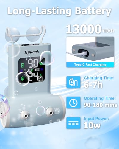 image for Tipkook Portable Bath Jets for Tub: 5-Speed Jet Spa for Bathtub with L