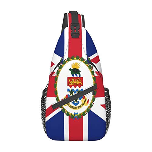 Mochila bandolera unisex negra para día y senderismo miniatura 2
