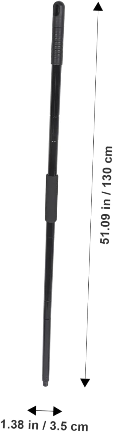 NOLITOY Mop Replacement Handle Metal Mop Stick Broom Pole for Bathroom Floor Cleaning Easy Assembly Durable Versatile Tool for Home Commercial Use