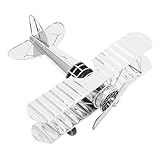 Statue d'avion décorative pour bureau : un magnifique cadeau pour vos proches, notamment les collectionneurs de maquettes d'avions et de biplans