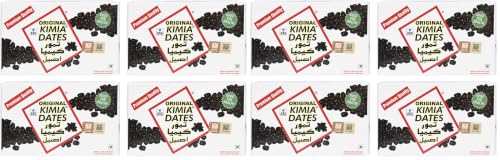 Image of Kimia Dates Original Mazafati Dates - Pack of 8 (400gm Each) | Juicy & Delicious Khajoor, Khajur | Healthy Snacks | Rich in Fibre | Perfect for Snacking (Carton Box)