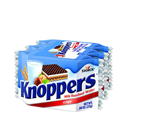 Knoppers 3 Piece, 2.6 Ounce (Pack of 12)