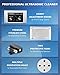 CREWORKS Ultrasonic Cleaner with Heater and Timer, 480W 22L Professional Ultrasonic Cleaning Machine, 5.8 gal Stainless Steel Cleaner with Knobs for Tool Jewelry Watch Glasses and More