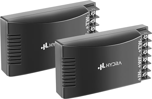 Image of Hydra HX-165CS 6.5 Inch Component Car Speaker Set, 1500 Watt Peak Power, Hi-Res Audio, with Tweeters, Woofers and Crossovers