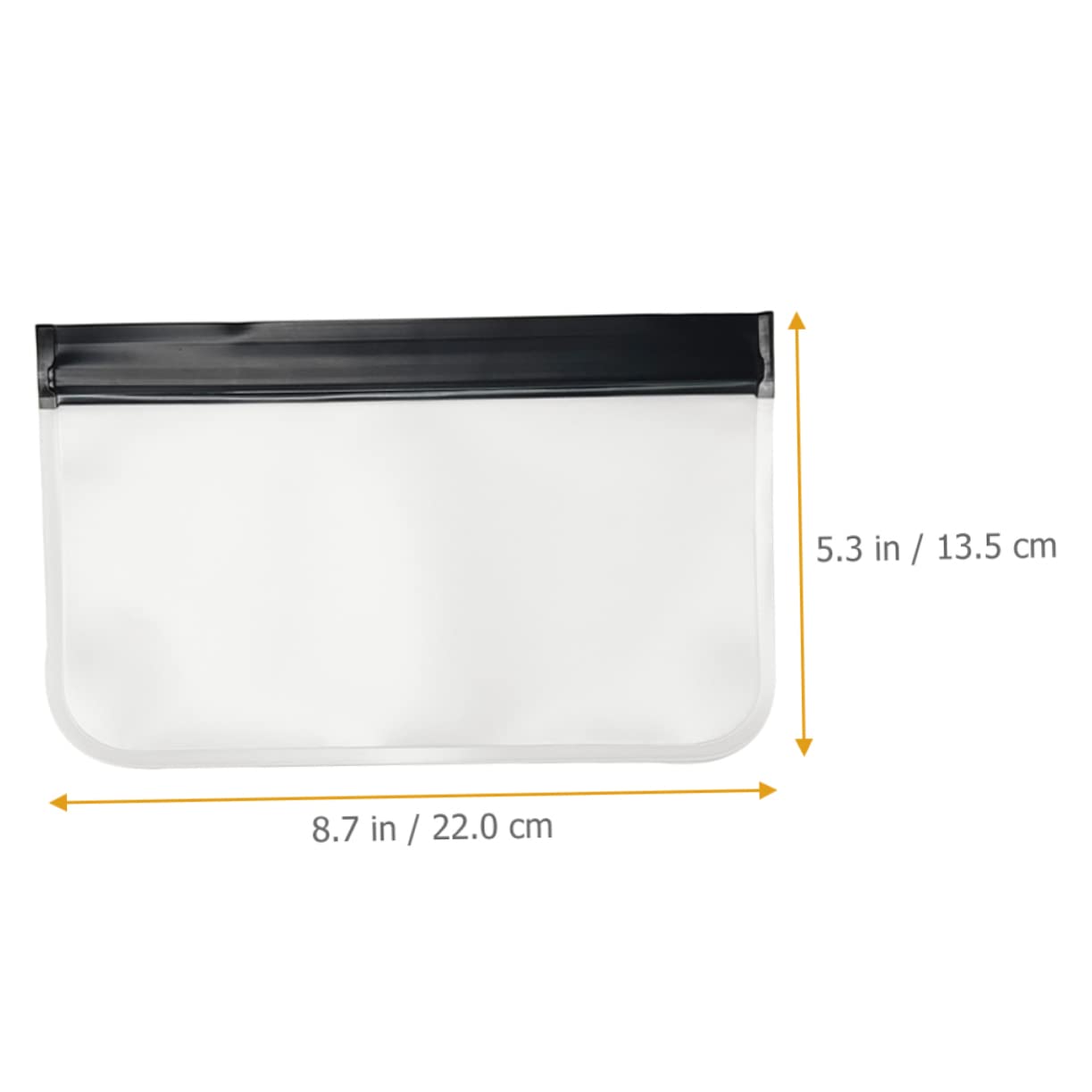 Baluue 15 STK Kulturbeutel Make-up-pinseltasche Kosmetiksortierbeutel Durchsichtige Reisetasche Klare Make-up-Taschen Mini-Make-up-Tasche Makeup Tasche Kleine Schminktasche Peva