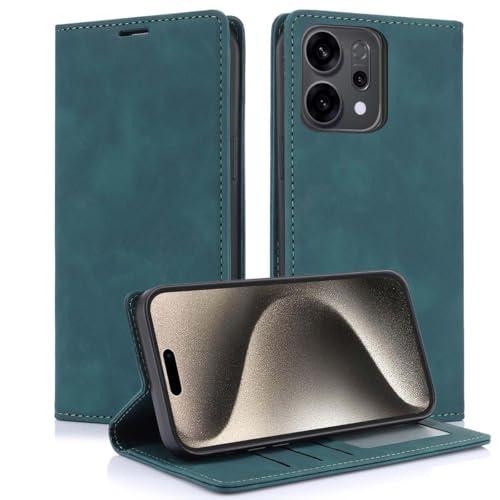 Coque Oppo Reno14 Pro 5G Antichoc Anti-Rayures Étui Portefeuille Complet