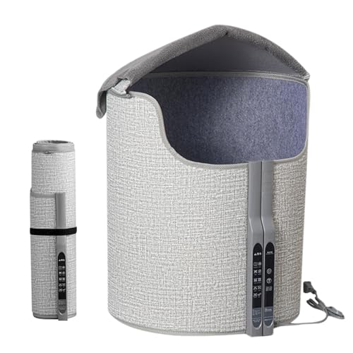 Chauffage d'appoint pliable et portable : panneau électrique réglable