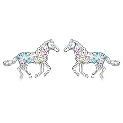 Earrings Horse Running