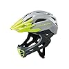 Cratoni Fietshelm, Unisex, Volwassenen, Grijs/Zwart, 54-58