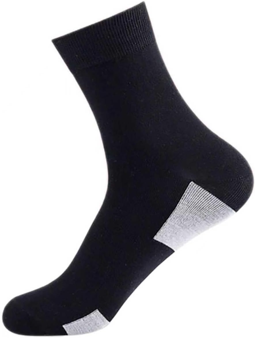 Grounding Socks,Grounding Straps,Conductive Silver Fiber Crew Socks for Women Men,Connected Socks for Grounding Mat