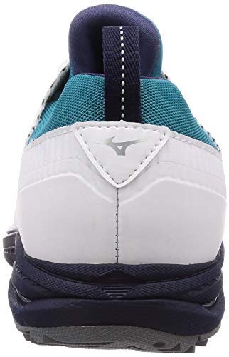 [ミズノ] ゴルフシューズ ウエーブケイデンス スパイクレス 3E メンズ ホワイト×サックス 25.5 cm 3枚目