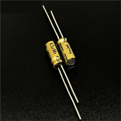 Condensateur audio 4.7uF 50V électrolytique radial 5x11mm pour filtre enceinte et amplificateur
