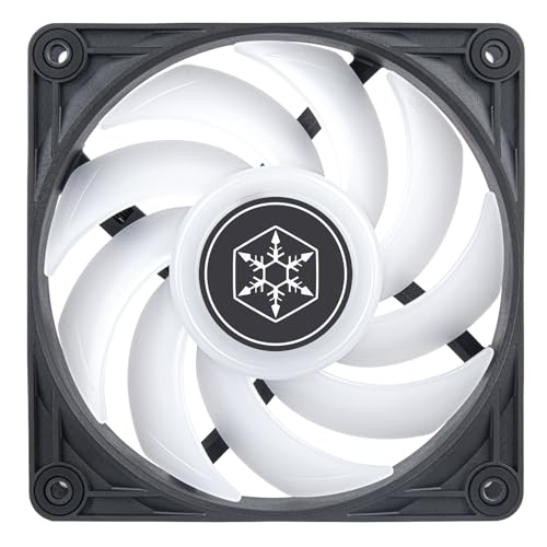 Image of SilverStone Technology Vista 120 ARGB 3 Fan Pack with ARGB Controller, SST-VS120B-ARGB-3PK