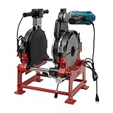 Electric Plastic Welder & Pipe Fusion Welding Machine, 3800W Butt Welder for PE/PP Pipes 3.5-9.8 Inch, Industrial-Grade for Plumbing, Gas, Construction