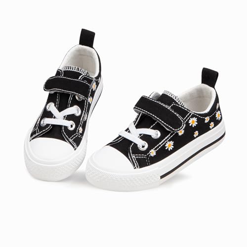 JUDIS Kids Canvas Shoes Adjustable Straps Fashion Casual Sneakers for Boys and Girls4