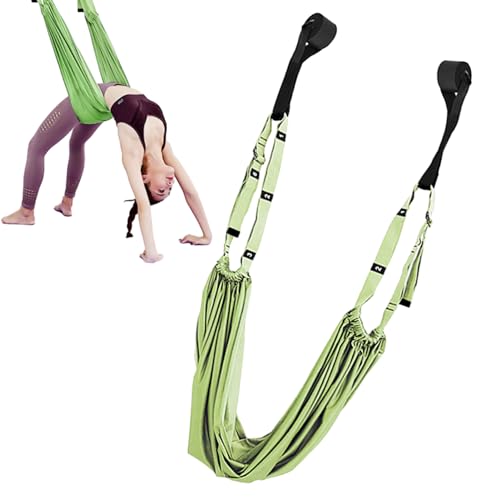 Aerial Yoga Tuch 280x150cm - Elastisches Fitness Tuch Für Indoor & Outdoor