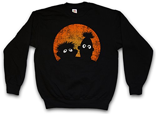 Urban Backwoods E & B Puppets Sweatshirt Pullover Schwarz Größe 3XL