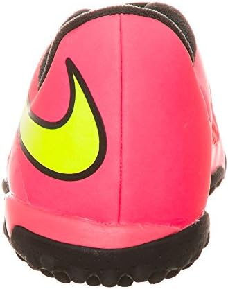 Nike Junior Hypervenom Phelon Turf (Bright Crimson/Volt) (1Y