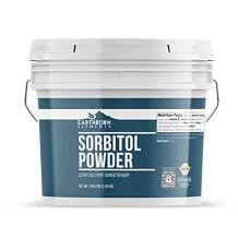 Earthborn Elements Sorbitol Powder 1 Gallon, Sugar Substitute, Low Calorie Sweetener