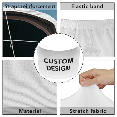 Image of Custom Design Car Hood Cover Elastic Fabrics Automotive Hood Covers Washed Vehicles Decorate Suitable for SUV and Pickup Trucks