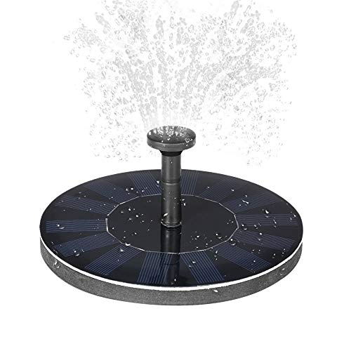 HCHD 2020 New Solar-power Fountain Brushless Pump Plants Watering Kit With Monocrystalline Solar Panel For Bird Bath Garden Pond