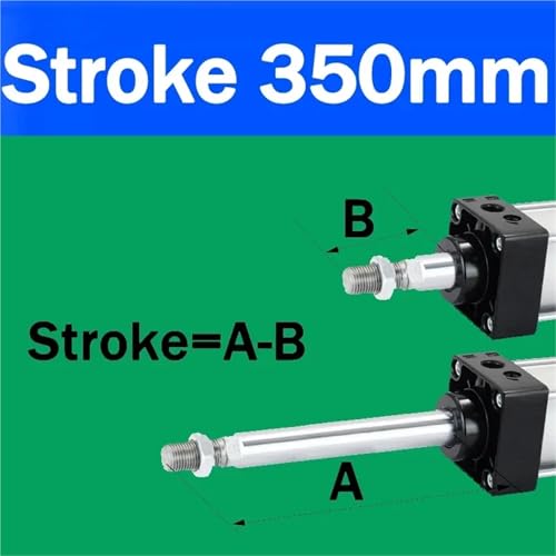 Vérin pneumatique SC 40 évite les pannes de poussée avec sa course 350mm - 3
