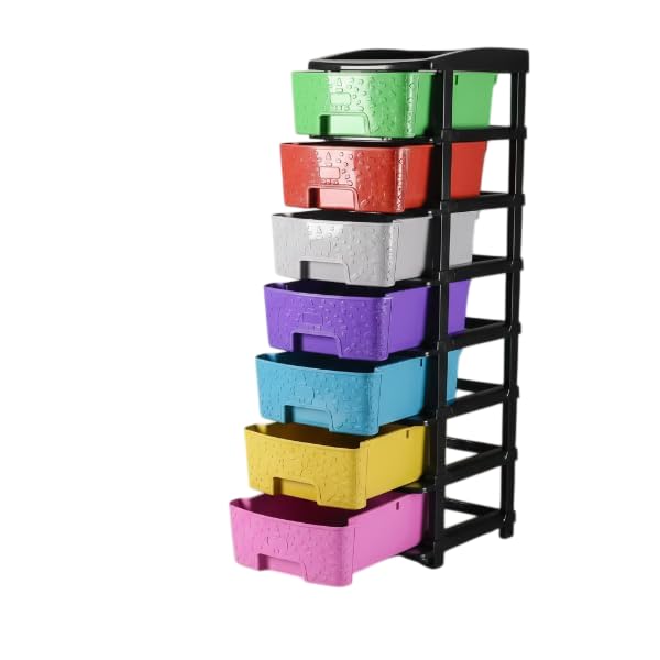 Layer Plastic Modular Drawer System For Home, Office, Hospital, Parlor, School, Doctors, Home And Kids, Product Dimension When Assembeled-image-15