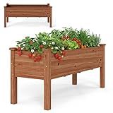 DÉCORATION VERTE NATURELLE : La jardinière est non seulement fonctionnelle, mais ajoute également une décoration verte naturelle à votre jardin, balcon ou terrasse. Il peut non seulement abriter une variété de plantes, mais il apporte également un parfum frais et vert à l'espace de vie et crée une expérience de jardin agréable pour vous