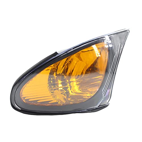 Luz de señal en esquina izquierda color amarillo para coche de acrílico resistente