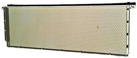 Acorn Bee Frame White Plastic Heavy Wax Coated Medium Size 6" Foundation 10 Pack