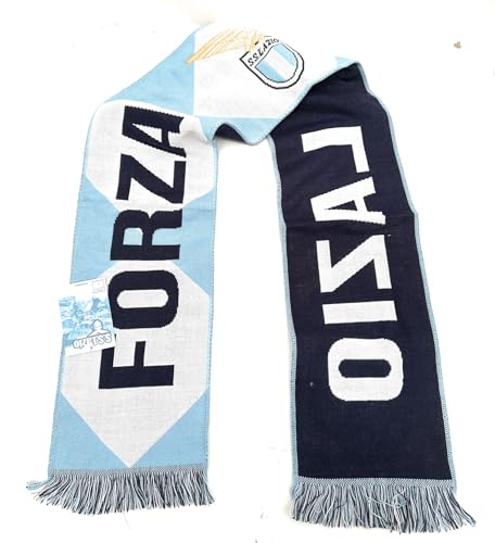 Écharpe Lazio fan Jaquard idée cadeau idéale pour passionné de la SS Lazio