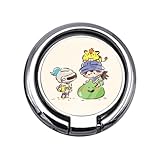 スマホリング ドラゴンクエストシリーズ スライム スマホリングスタンド 指リング 携帯リング スマホスタンド ホールドリング フィンガーリング リングバックル 片手持ち 携帯電話ホルダー 回転 落下防止リング 角度調整可能 スマホiPhone/Android各種他対応 直径3.8cm