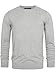 Produktbild Indicode Herren Gamal Strickpullover aus 80% Baumwolle | Pullover O-Neck Pulli Männer Lt Grey Mix, XL
