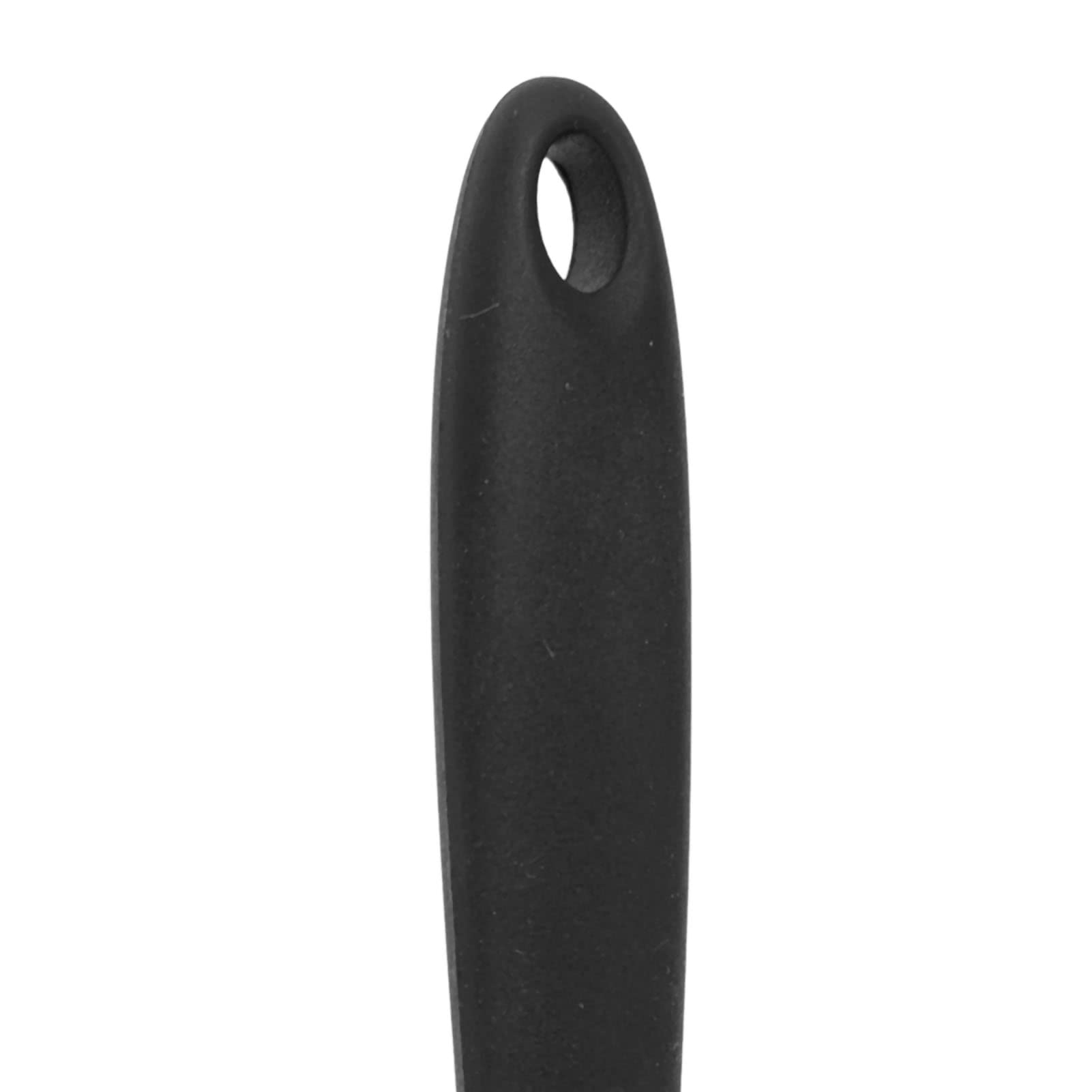 5 Pezzi spatola da Cucina in Silicone spatola da Cucina Utensili da Cucina con Foro per Appendere Le Uova frittata(Nero)