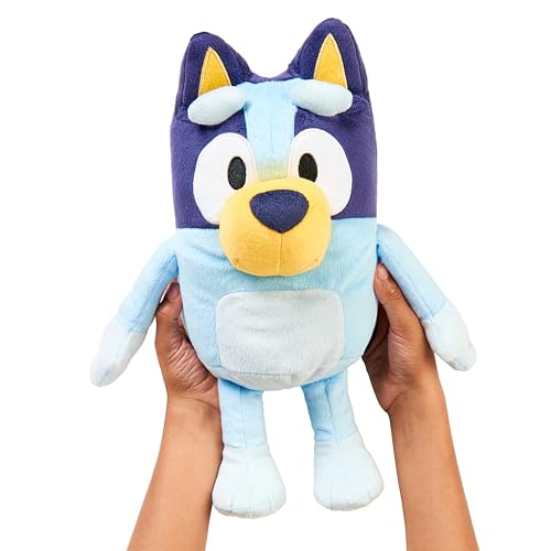 Bluey - 13" Interactive Talking Plush, Sings and Says 9 Different Phrases
