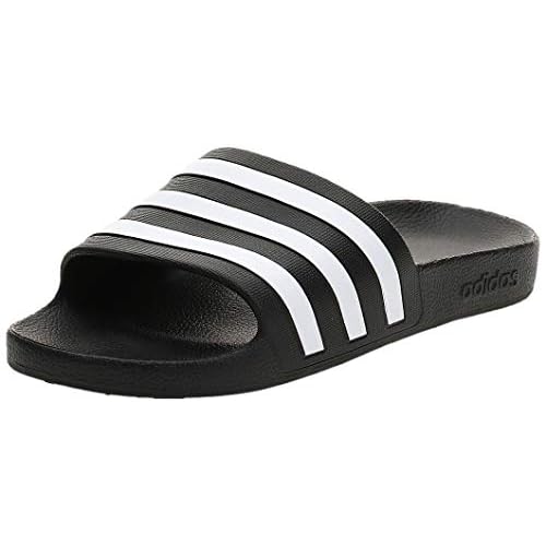 adidas Unisex adulto Adilette Aqua Slides, Core Black / Cloud White / Core Black, 42 EU
