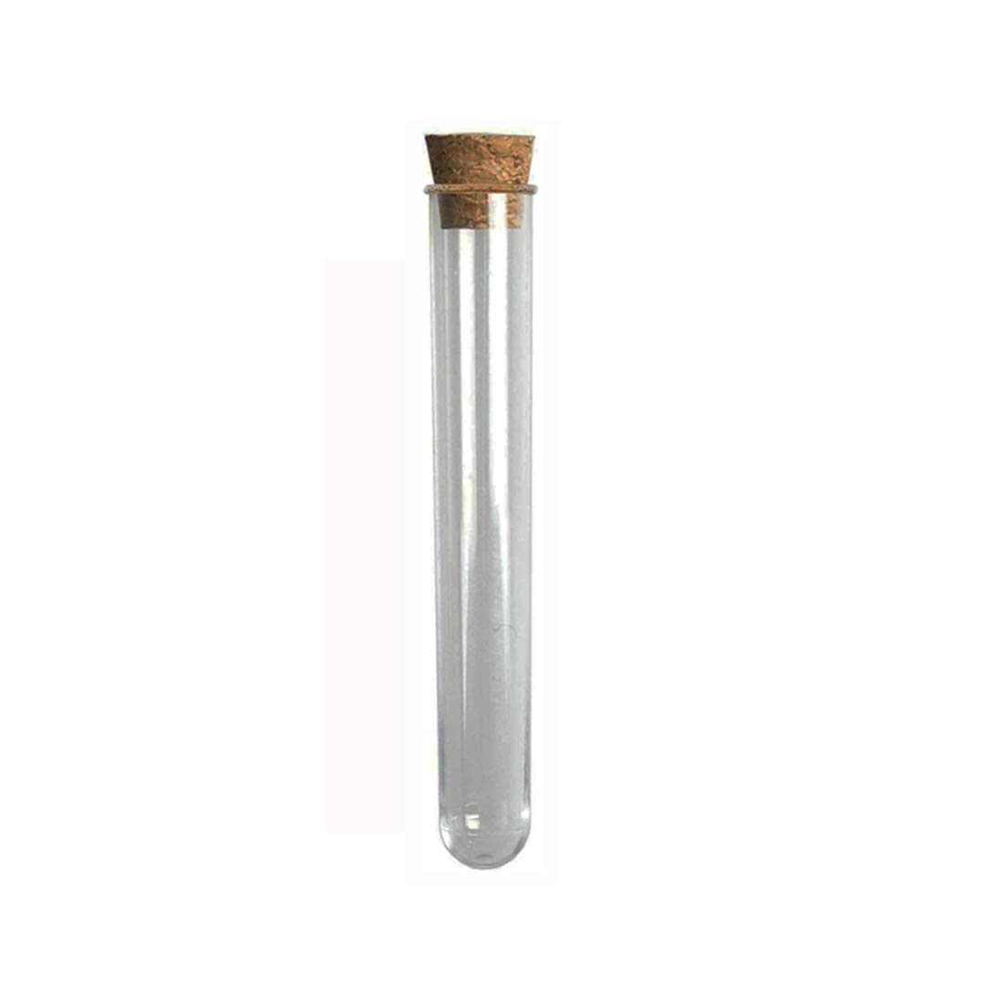 GIFTBASH Round Base Test Tubes Without Marking with Cork Lid, Borosilicate Glass, Rimmed, Consistent Wall Thickness, Size 18x150, Pack of (50) (B07XRNTLX4) Amazon Price History, Amazon Price Tracker