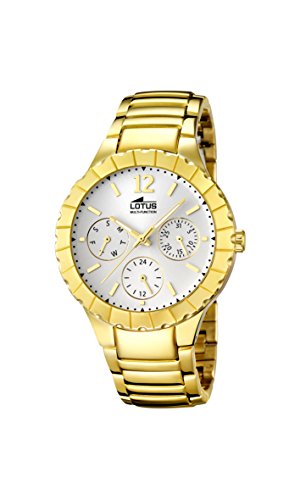 Montre Femme Lotus 15903/1 en acier doré au design chic et raffiné