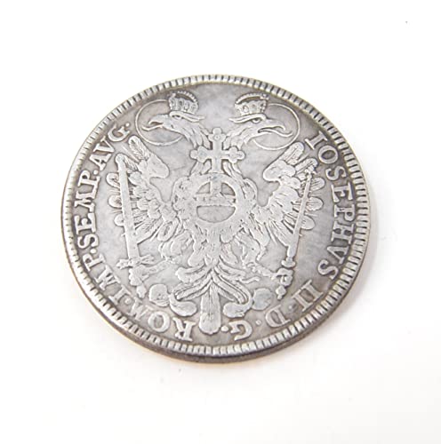 BETTER WITH FRIENDS Kaiserstadt frei Nurnberg 1 Thaler 1765 SR Cupronickel Silber Kopie Münzen Silber. Stadt Beleuchtung. Pyramide des Auges, das alles sehen