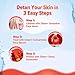 Aqualogica Detan+ Smoothie Face Wash | with Cherry Tomato | Helps Reduce Tanning & Hydrates Skin | Gently Cleanses Dirt & Oil without Dryness | 3.38 Fl Oz/100ml