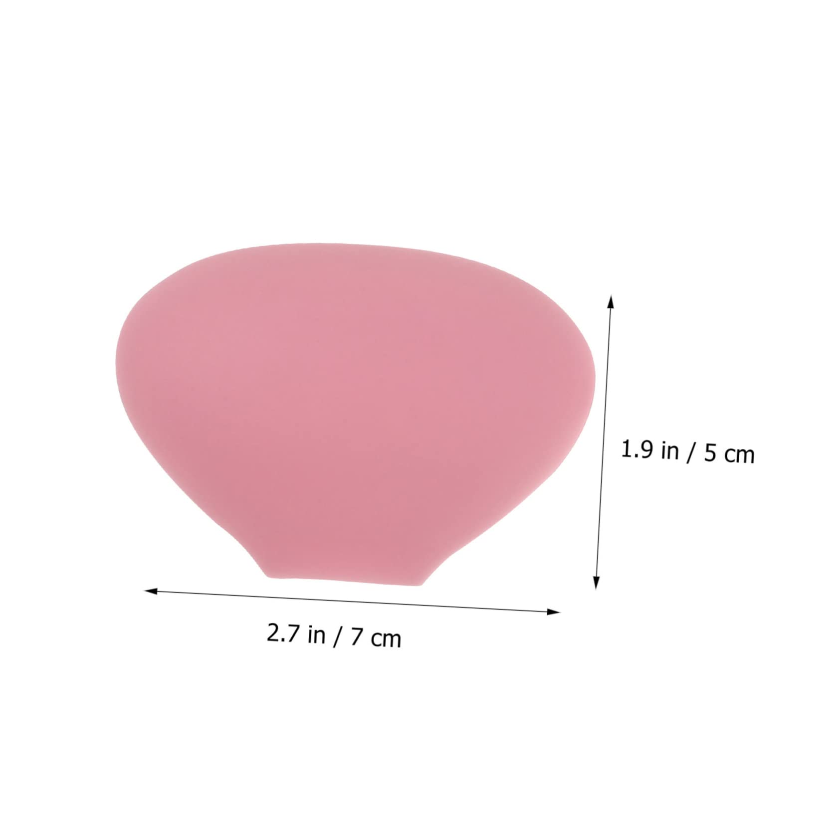 Beaupretty 6piezas Cubiertas De Silicona Para Brochas De Maquillaje De Reutilizables Para Cepillos Mantiene La Forma y Protege Durante Viajes y Almacenamiento