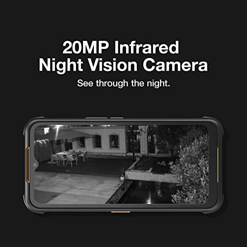 Agm H5 Rugged Smartphone Android 12, Rugged Phone Unlocked Dual Sim 4G, 20Mp Night Vision Camera, 6.52" Hd+ Screen Rugged Cell Phone 128Gb Rom 6Gb Ram, 109Db Speaker, 7000Mah Battery, Ip68 Waterproof #TOP4