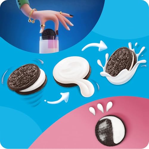 Image of DECADENT Oreo Banadas Choco Blanco, White Chocolate Covered Cookies, 6 Pack 246g (Product Of Italy)